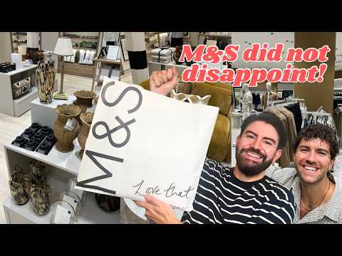 Shopping M&S With My Best Friend! Homeware, Menswear, Sale Haul & London Picnic