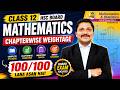 Class 12 Maths Weightage 2027 Maharashtra Board | Most Important Chapters