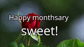 Happy Monthsary Messages For Girlfriend – Happy Monthsary Wishes Quotes for Her - Whatsapp status