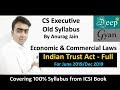 Indian Trust Act 1882 - Economic and Commercial Law for CS Executive Old Syllabus June 2019/Dec 2019