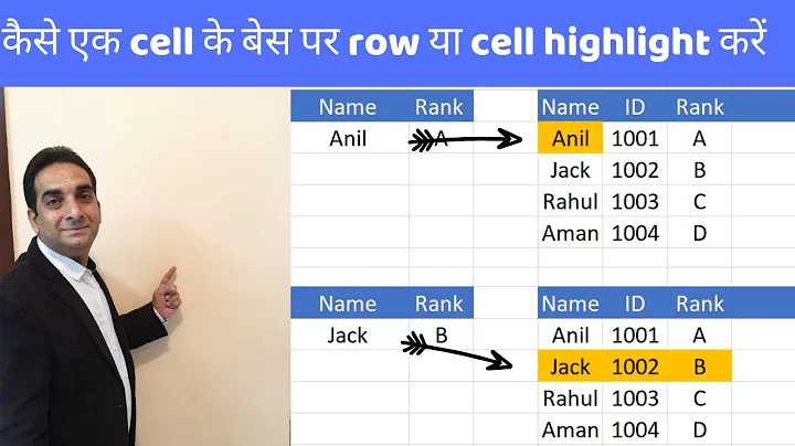 How to Change Cell Color Based on Value of Another Cell