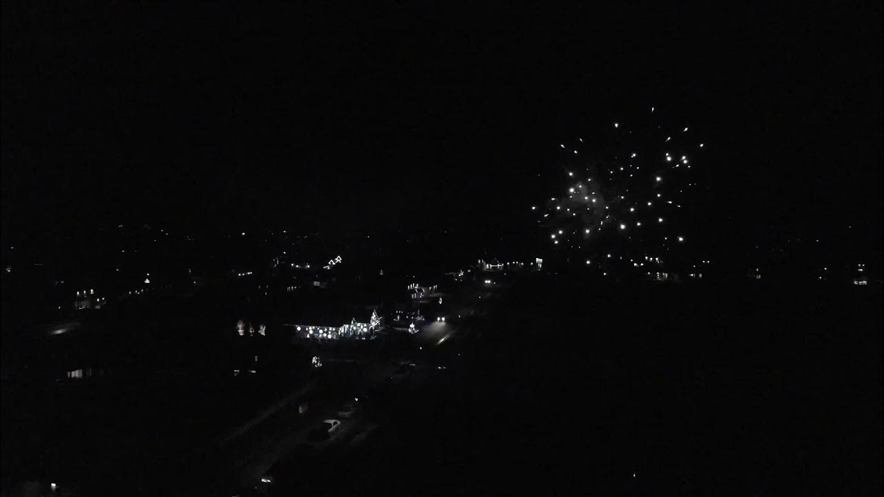 New Years Eve 2022 Fireworks Ilderton ON www.ecoworks.ca YouTube