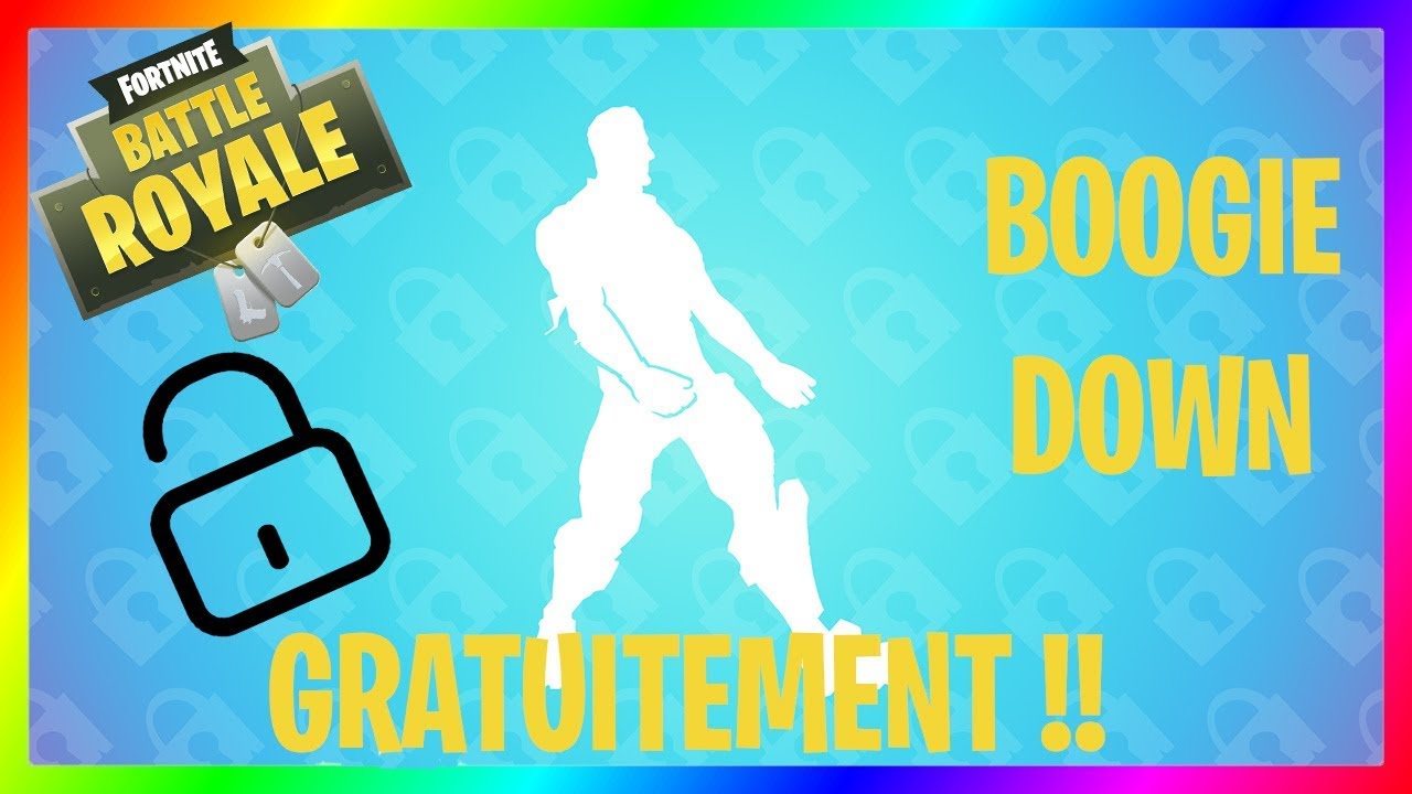 AVOIR LA NOUVELLE DANSE GRATUITE BOOGIE DOWN !!!! Fortnite Battle