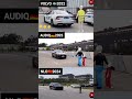 test brakes: Volvo vs Audi vs NIO ⚙️