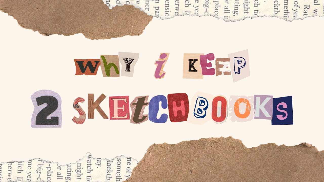 Why I Keep Two Sketchbooks ART VLOG YouTube