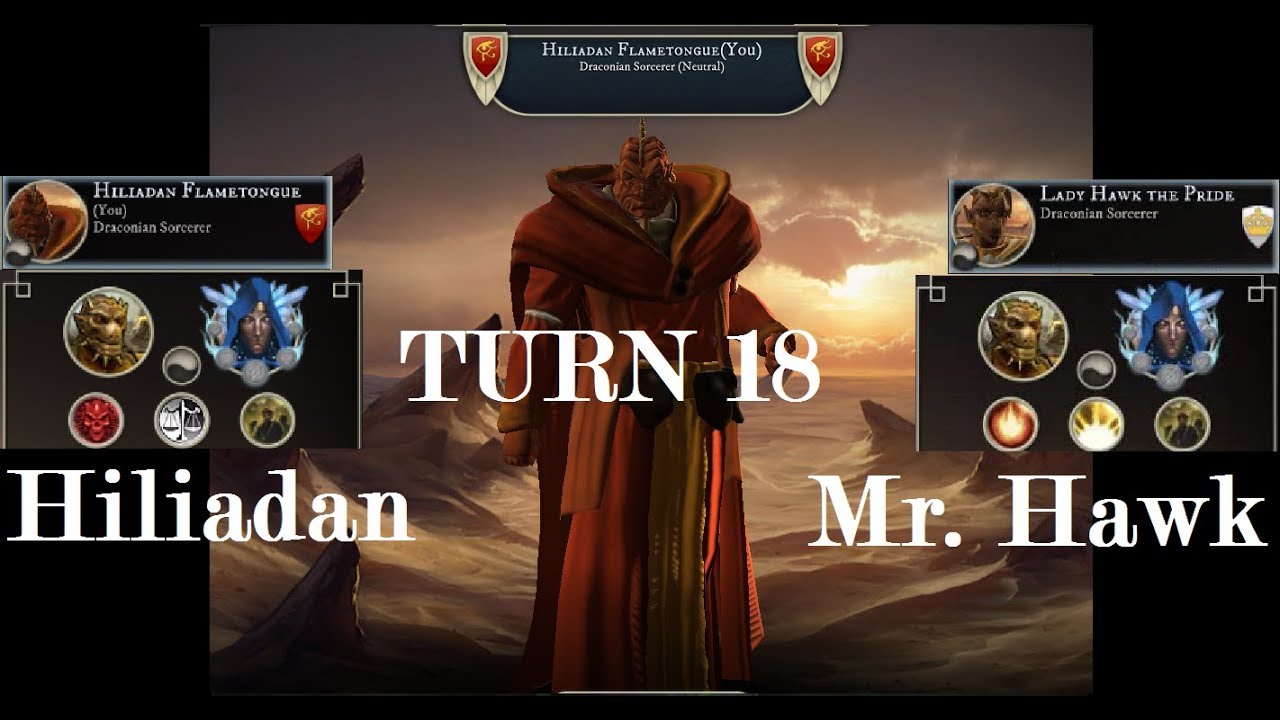 T18 AoW3 2017 PBEM Duel Tourney Round 5 Hiliadan Vs Mr Hawk commented YouTube