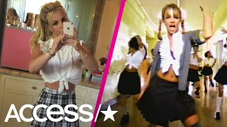 Is Britney Spears Channeling Her Inner Schoolgirl With This Look?