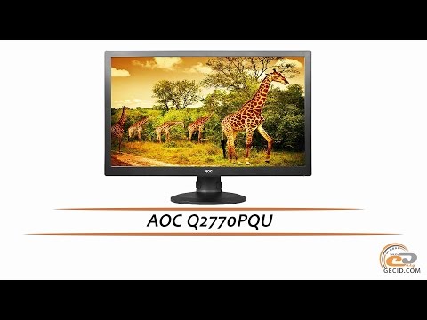 AOC Q2770PQU - Обзор монитора