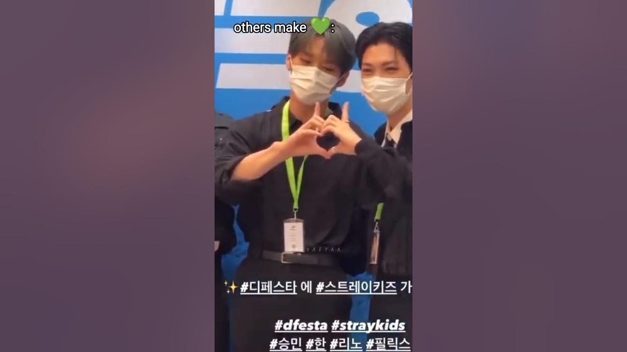 what kind of heart are you two doing?? π€£ #straykids #han #seungmin what kind of heart are you two doing?? π€£ #straykids #han #seungmin