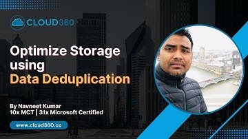 Optimize Storage using Data Deduplication in windows servers