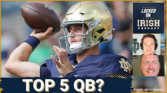 ALERT: CJ Carr is ELITE & Makes Notre Dame a THREAT for the College Football Playoff