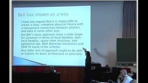 Tim Maudlin - What theories qualify as quantum theories without observers?