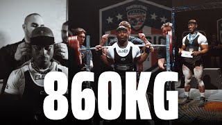 Russel Orhii | 860kg Total 83kg Class | Powerlifting America Nationals