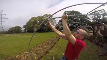 Poly tunnel build Day One