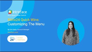 Bitrix24 Quick Win: Customising the Menu