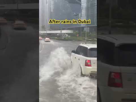 Love rain in dubai#dubai #rains #weather #dxb #romantic #uae #alainnews #sharjah #cars #shortsvideo