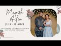 Manish  ailen  wedding ceremony  15 july 2023  sd imaging live