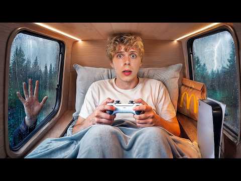 I SPENT THE NIGHT IN A MICRO CAMPER...
