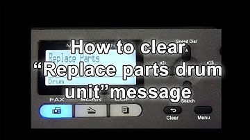 Clear message Replace Parts Drum | Brother MFC-9460CDN MFC-9560CDW
