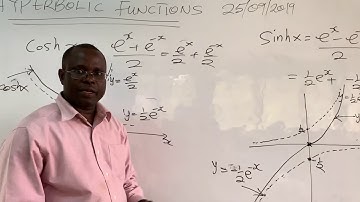 LECTURE 4   HYPERBOLIC FUNCTIONS