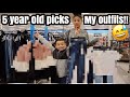 My 5 Yr Old Nephew Shops For My Outfits! | jasmeannnn