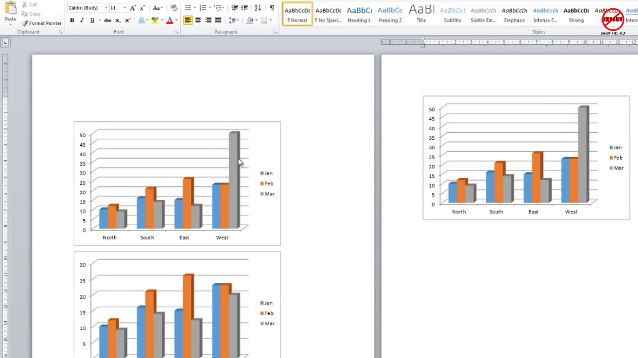 How To Copy And Paste A Chart