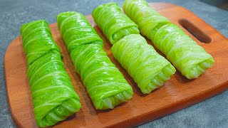 Cabbage Rolls this way is incredibly delicious! Simple and delicious cabbage recipe!
