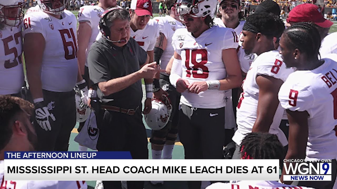 Tributes pour in for late Mississippi State football coach Mike Leach ...
