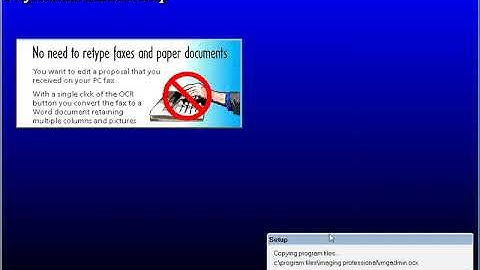 Imaging Professional 2.5 Installation