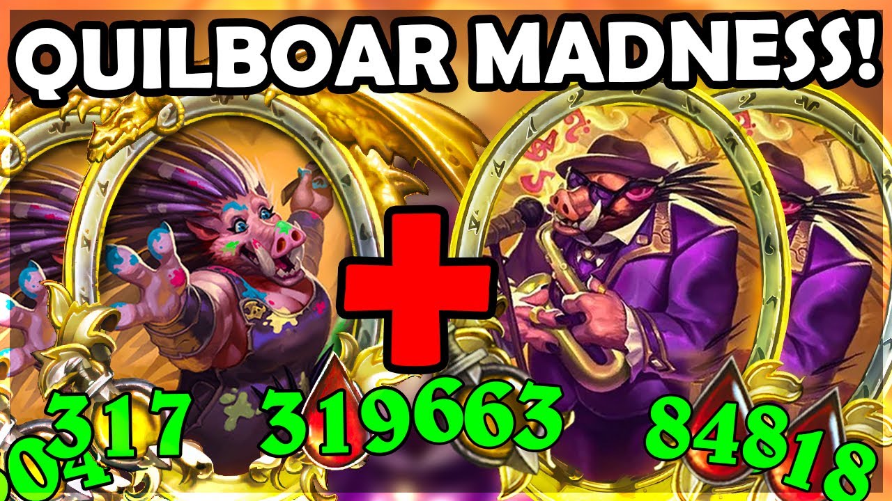 2X Golden Paint Smudgers with 2X Golden Moon-Bacon Jazzers! | Hearthstone Battlegrounds