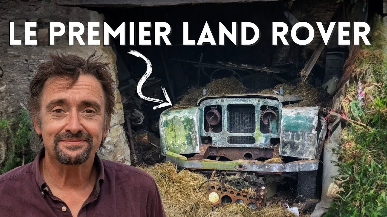 Richard Hammond révèle une incroyable trouvaille de grange! Land Rover ...