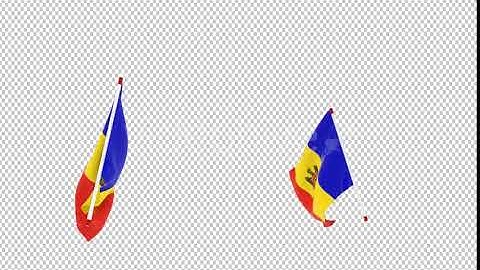 Flag Transition - Moldova | Motion Graphics - Envato elements