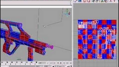 Maya 8 UV Editor Tutorial Part 3