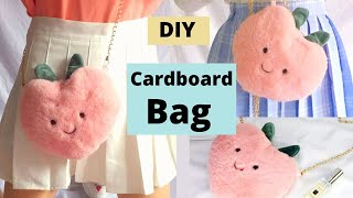 DIY Cardboard Bag Making Craft / Easy Cardboard Crafts