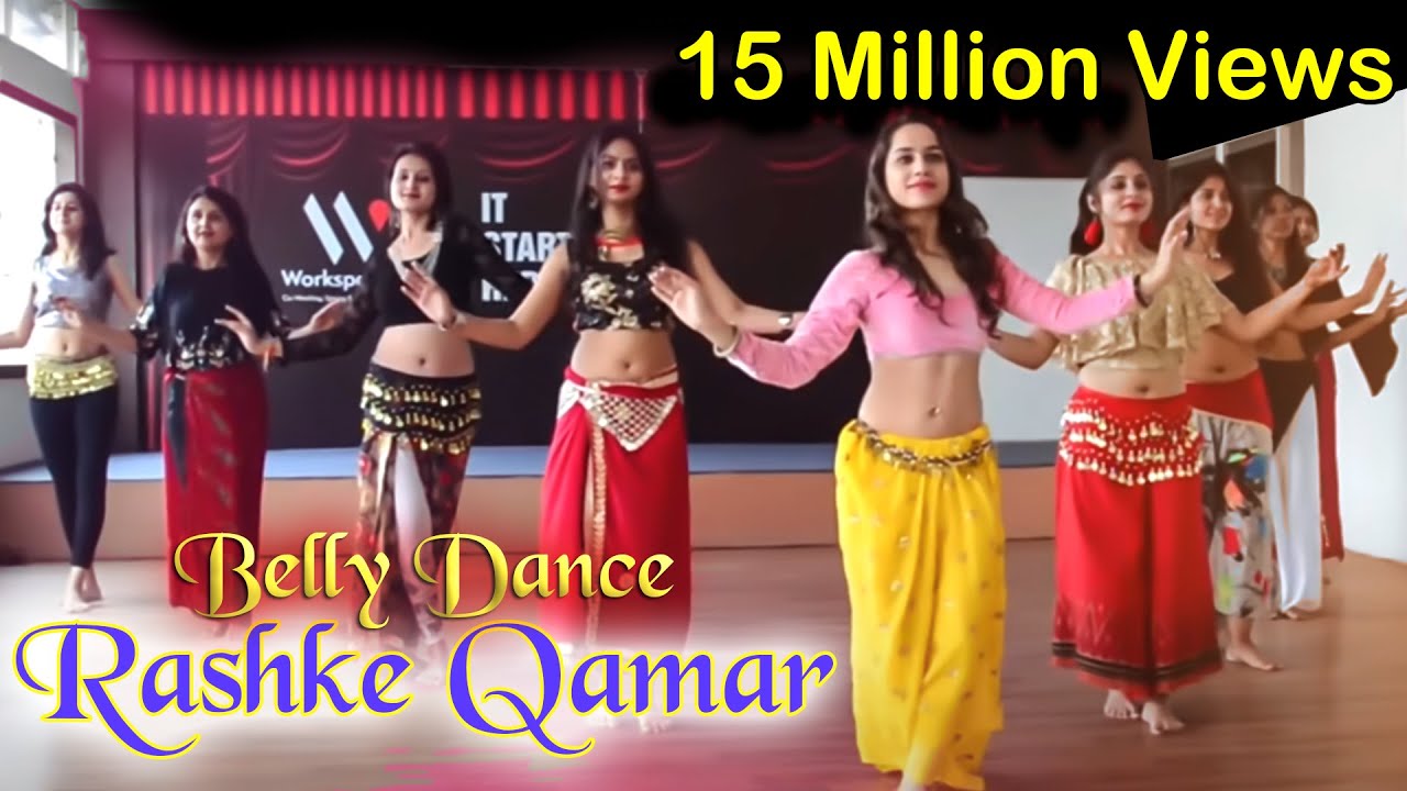 Belly dance on Rashke Qamar  Workshop Routine Basic conducted by Ojasvi Verma