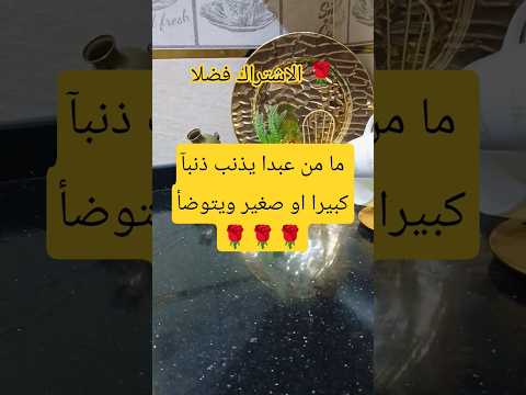 ما من عبدا يذنب ذنبآ ويتوضأ  اكسبلور اقنباسات دايت ترند  بيتزا
