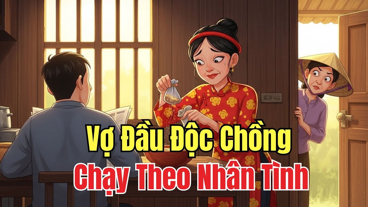 Truyện Nhân Quả: Vợ Phản Bội Đầu Độc Chồng Bằng Bát Canh Và Cái Kết Chết Thảm Dưới Dòng Sông