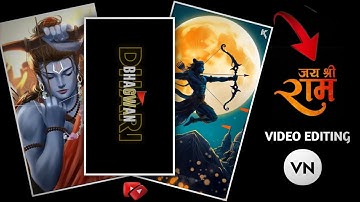 Ram navmi status video editing || ram navami status video editing in vn app || ram navami ||