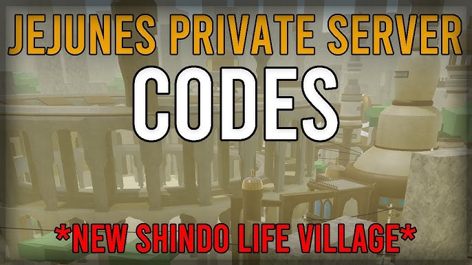 NEW JEJUNES VILLAGE SHINDO LIFE SHOWCASE!!! Shindo Life New Jejunes Village  Codes Update Sengoku 