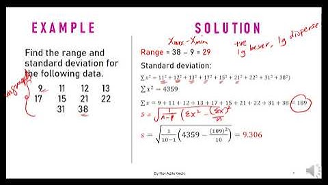 STA104 / QMT181 - Describing Data Part 1.2