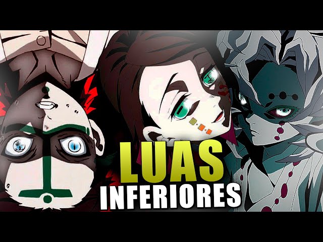 TODAS AS SEIS LUAS INFERIORES DE DEMON SLAYER