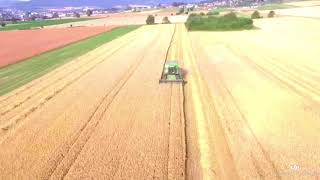 Moisson d’orge 2018 (drone)