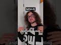 a wall of text then vs now #writing #comedy
