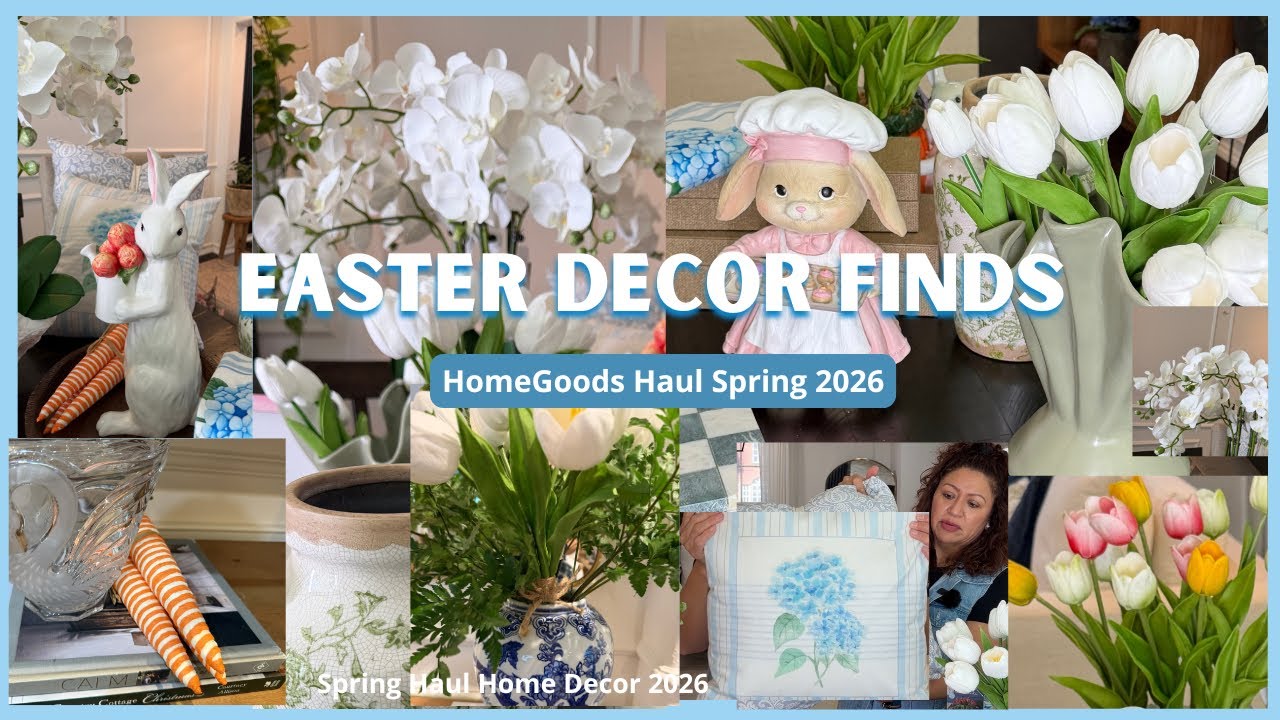 Decoración de PRIMAVERA 2026 en HomeGoods | Ideas de Compras Económicas Para Tu  Casa l SPRING
