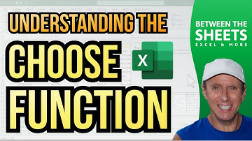 Understanding the CHOOSE function in Excel - CHOOSE Function tutorial