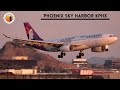 Phoenix sky harbor airport plane spotting and aircraft identification