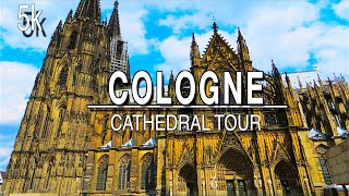 【5k】Cologne Cathedral Walking Tour Inside Colonge's Cathedral | Germany  | 5k 60FPS UHD
