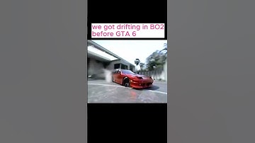Drifting on bo2 map raid before gta 6  #funny #viralclips #fast #cars #callofduty #bo2