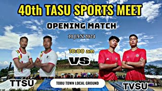 Tobu Town Students Union Vs Tobu Village Students Union Highlights  40th tasu Sports Meet 2024