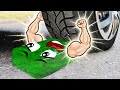 HELP Experiment Car Vs Strong Jelly Crazy Crushing Things WOA Doodland 